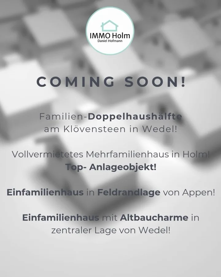 👀 Pssst … bei IMMO Holm tut sich gerade einiges!