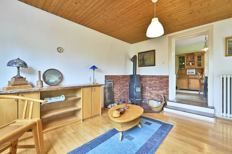Ansicht · Wedel: Altbau mit zwei Wohnebenen, 1.003 m² Garten und Atelier im Grünen · Bild 6 von 17 · IMMO Holm