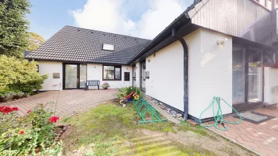 Ansicht · Vor 10 Jahren saniert - Kapitalanlage in Holm bei Wedel: sechs Einheiten, sechs Stellplätze · Bild 2 von 11 · IMMO Holm