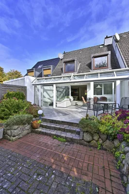 Ansicht · Großzügiges Reihenmittelhaus mit schönem Wintergarten in Holm! · Bild 14 von 15 · IMMO Holm