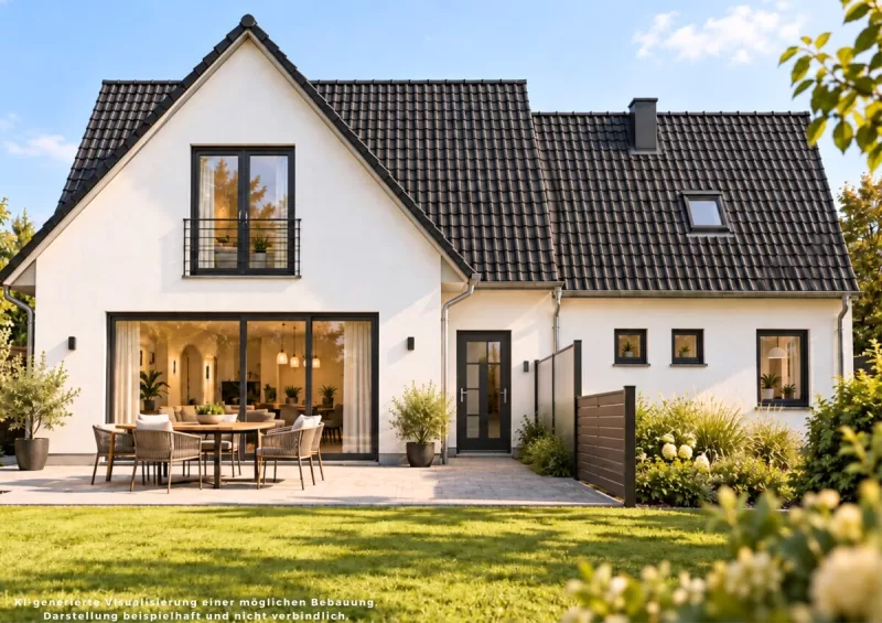 Ansicht · Hier beginnt Ihr Zuhause – Baugrundstück mit positivem Bauvorbescheid in Holm · Bild 4 von 5 · IMMO Holm