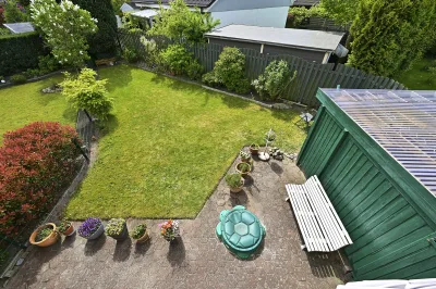 Ansicht · Doppelhaushälfte in Holm mit schönem Garten und viel Platz - 
Ideal für Familien! · Bild 20 von 20 · IMMO Holm