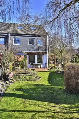 Ansicht · Großzügiges Reihenendhaus nahe Liether Wald – ideal für Familien · Bild 13 von 16 · IMMO Holm