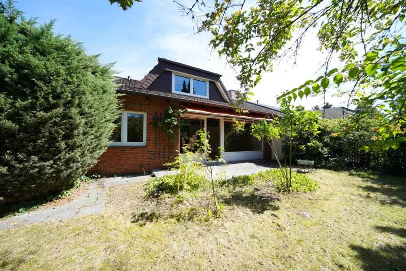 Ansicht · Beste Lage für die Familie - Reihenendhaus in der Moorwegsiedlung · Bild 22 von 25 · IMMO Holm