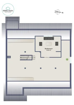 Grundriss · Beste Lage für die Familie - Reihenendhaus in der Moorwegsiedlung · IMMO Holm